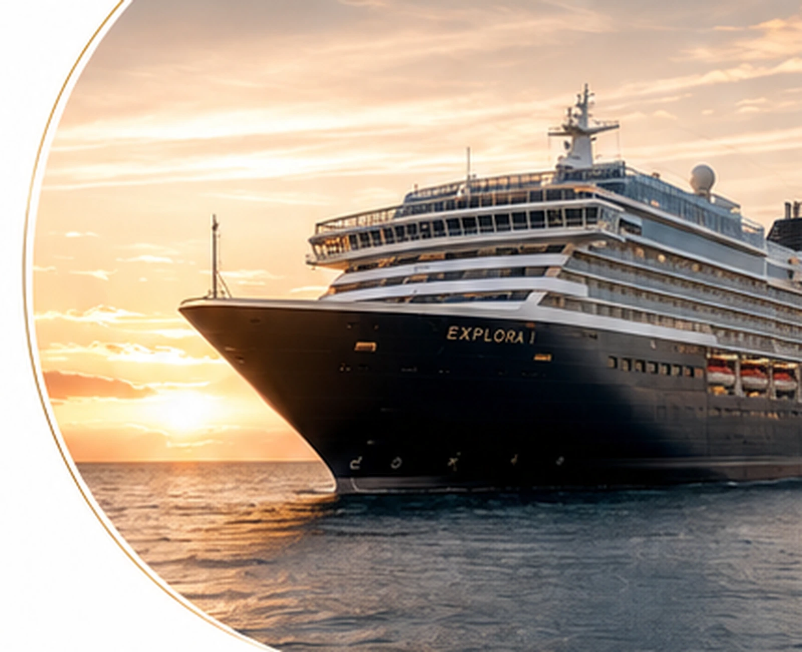 Explora Journeys crociera di lusso al tramonto